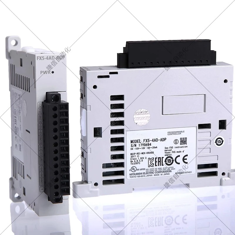 Новый оригинальный аналоговый контроллер ПЛК FX5-4AD-ADP 8A 4A DA TC PT