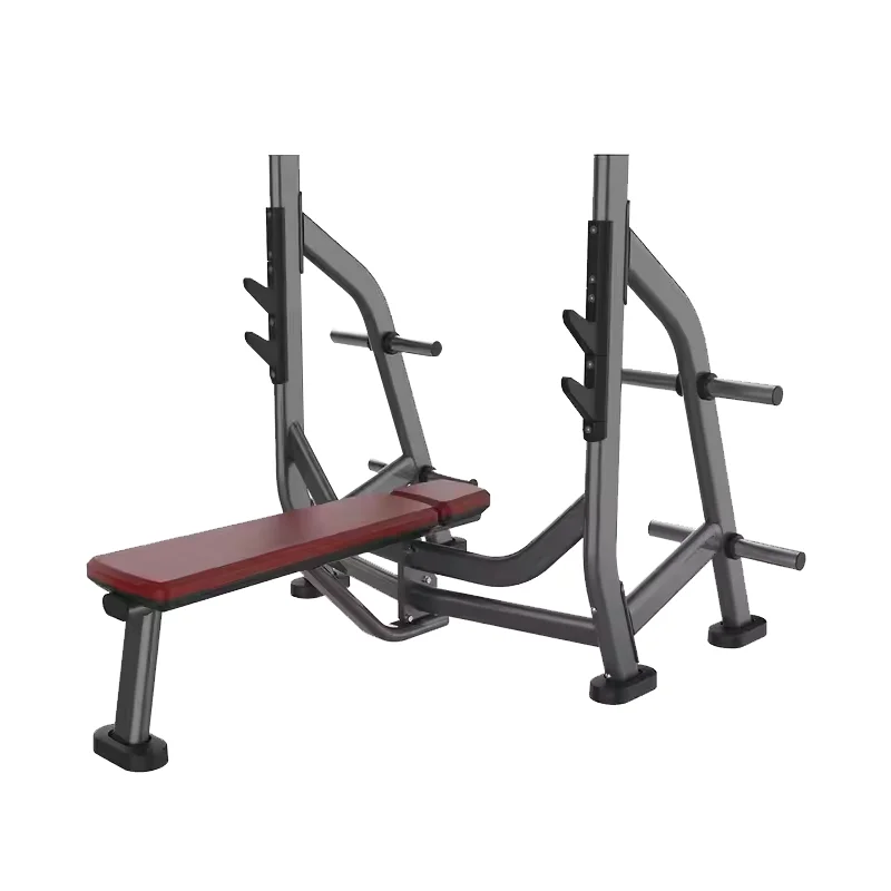 

Commercial Gym Equipment Flat Bench Press Machine for Weight Lifting Fitness Equipment for Strength Training 2025 New