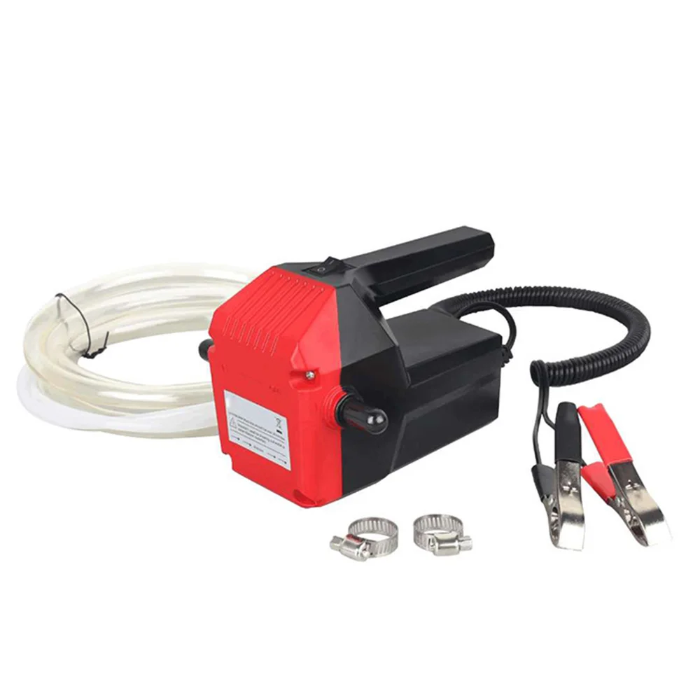 Car Engine Oil Pump Fuel Transfer Suction Pump + Tuber Scavenge Exchange 12V 24V Electric Oil Diesel Fluid Sump Extractor