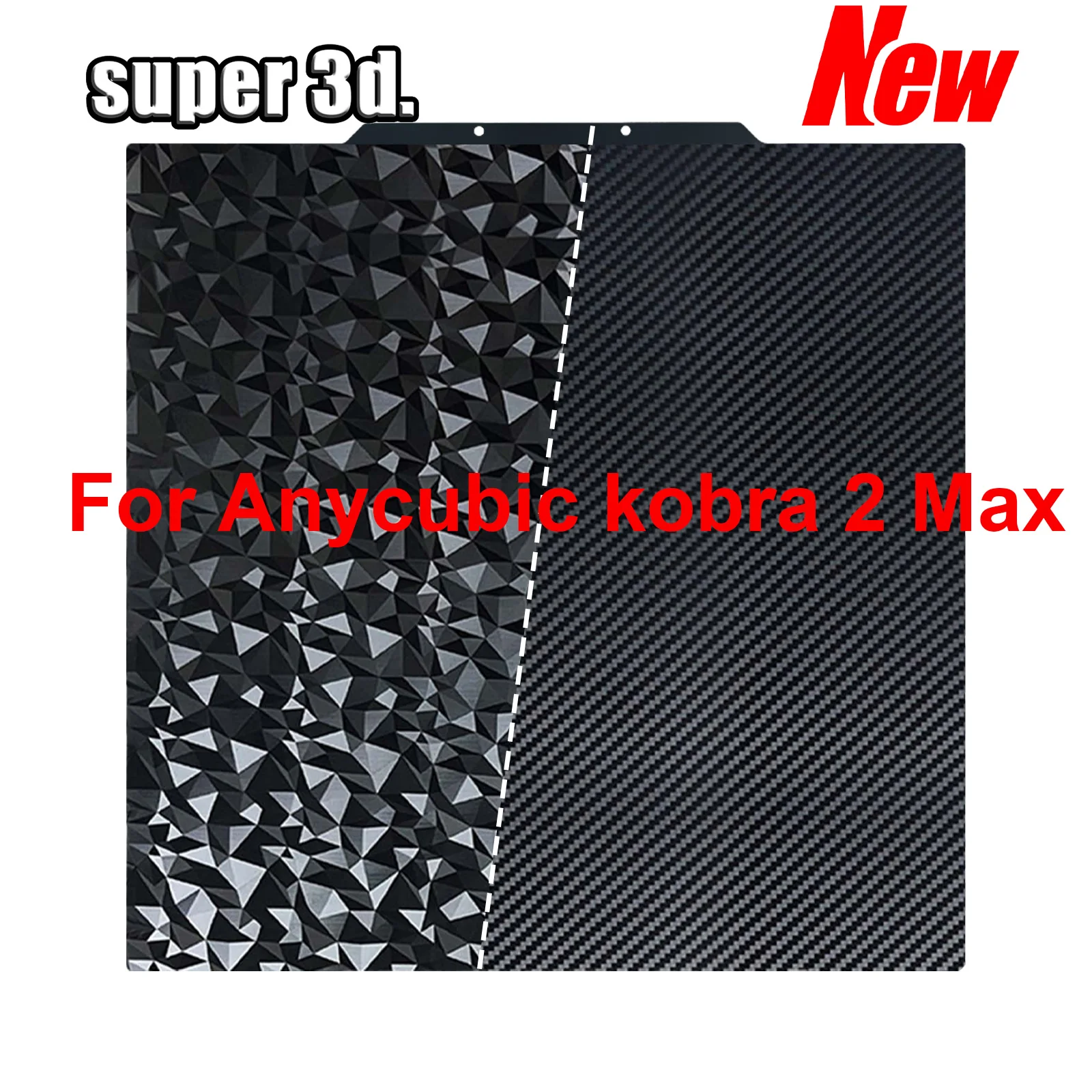 

Обновление Anycubic Kobra 2 Max Детали PET PEO Лист 430x430 мм Двусторонняя гладкая рабочая пластина Хорошая адгезия 3D-принтер с подогревом Кровать