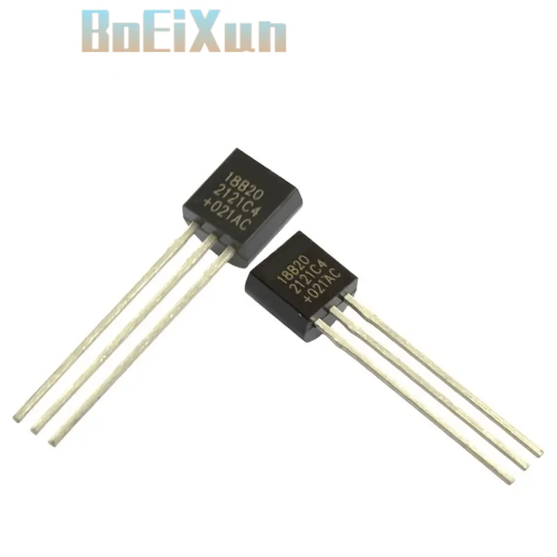 5/10/20/50/100PCS/LOT Sensor Electronic Chip DS1820 TO-92 18B20 Chips Temperature Sensor IC Diy Electronic
