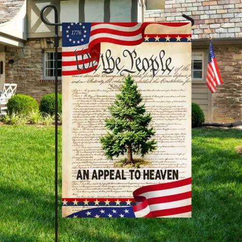 We The People Betsy Ross 1776 An Appeal To Heaven Pine Garden Flag - House Flag