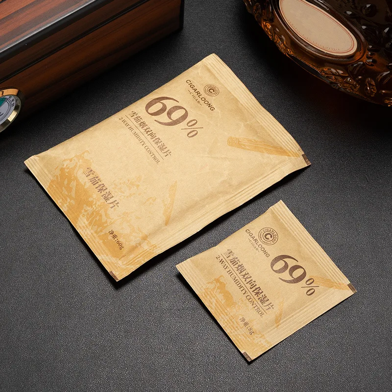 Professional 69%-72% Cigar Moisturizing Bag Humidity Bag 8g/60g Humidity Pack Humidifier Bag for Cigar Humidor for Cigars