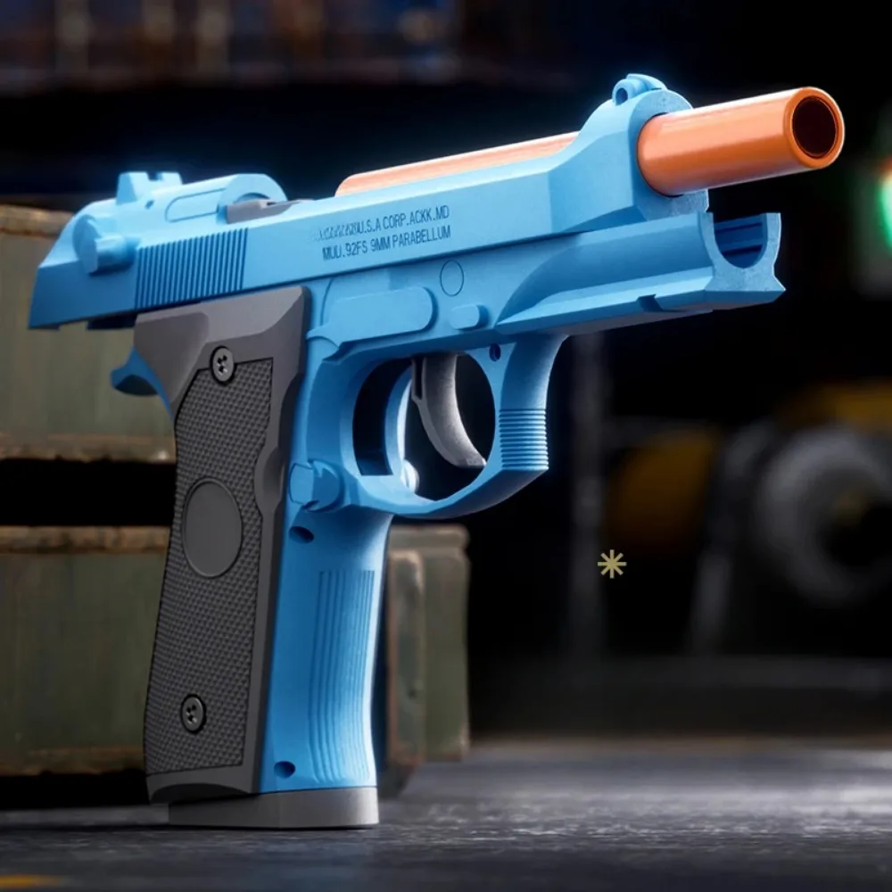 Cottura continua automatica SIG17 Shell Ejceting Pistola giocattolo EVA Proiettili morbidi Pistola softair per ragazzi Sport all'aria aperta Tiro regalo