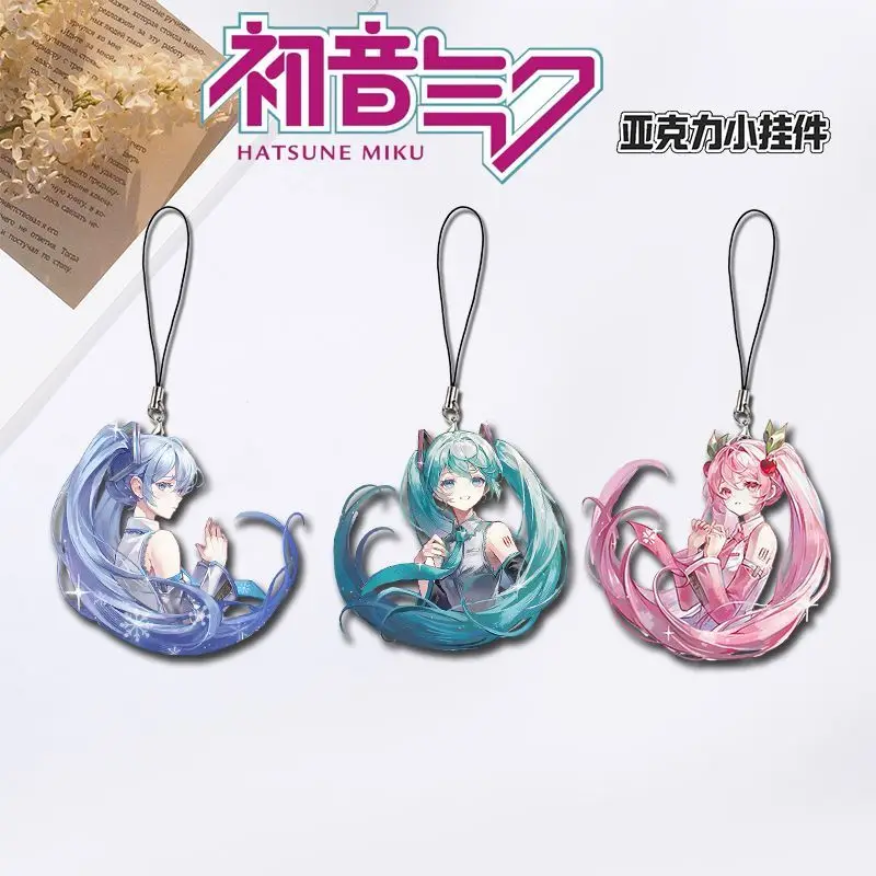 

Hatsune Miku high-quality acrylic phone charm, trendy ins-style gift accessory