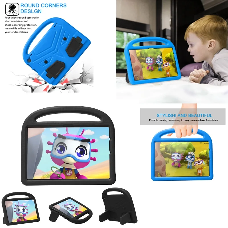 جراب أطفال لـ Lenovo Tab ، مقبض حامل آمن للأطفال ، M9 ، ، M10 HD ، 2nd ، 10.1in ، X306X ، 306F ، M10 Plus ، in in