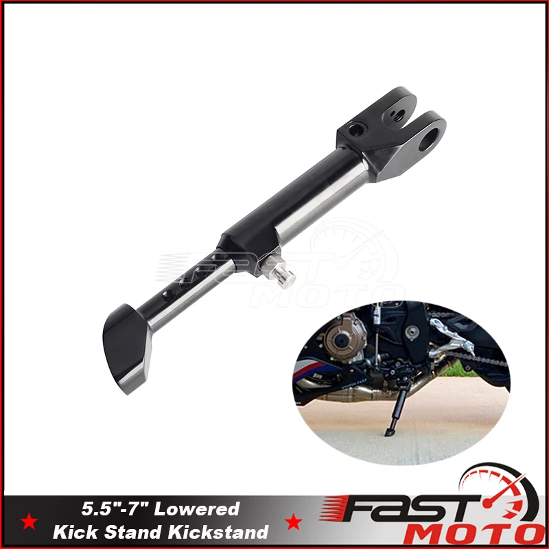 

Adjustable Kickstand Foot Bracket Side Stand Support Modified Motorbike Kick Stand For BMW S1000RR 2010-2021 S1000R 2014-2021