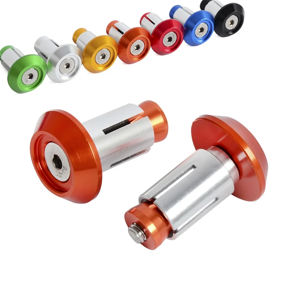 CNC Billet Handlebar Cap Plugs for KTM EXC/EXC-F/MXC/MSR/SX Honda CR CRF XR XL TRX 125 150 230 250 450 650 Yamaha YZ80 YZ250F