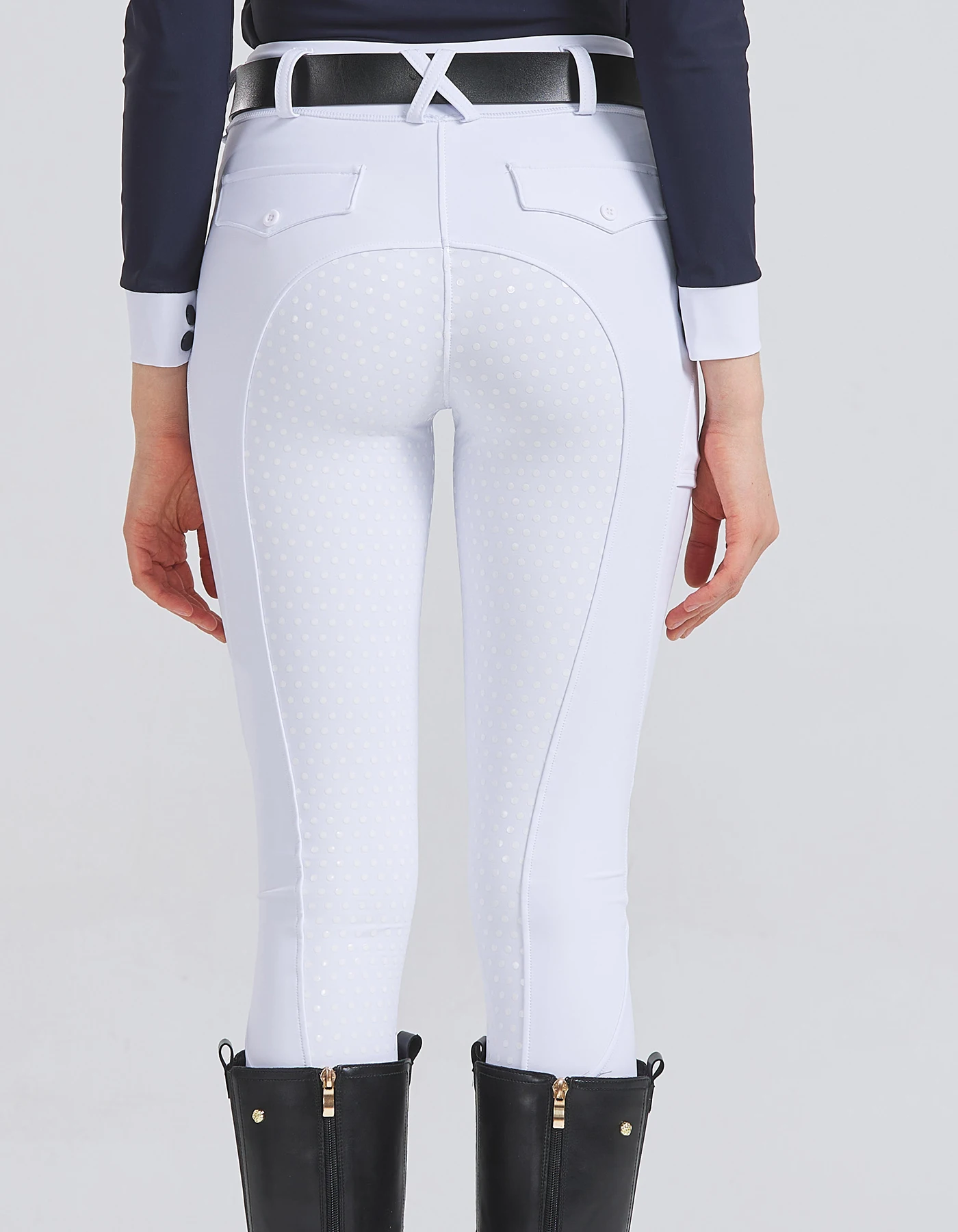 Professionelle Reithose mit Vollsilikon, schnelltrocknend, elastisch, eng anliegend, rutschfest, dick und strapazierfähig – Detail 20