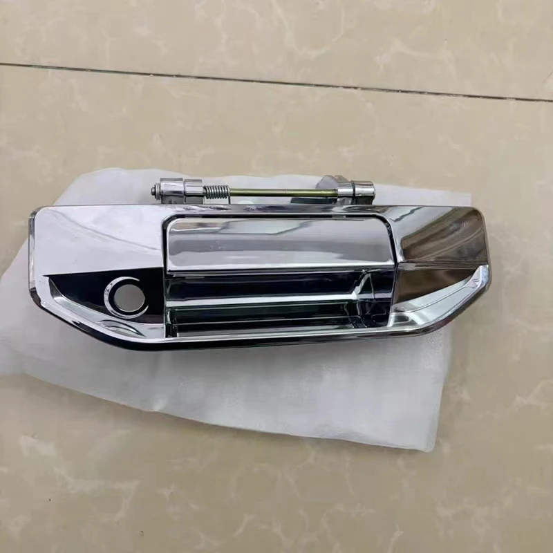 Car Tailgate Handle For Changan Hunter F70 Rear Trunk Cargo Box Handle Tail Door Buckle Electroplating Handle