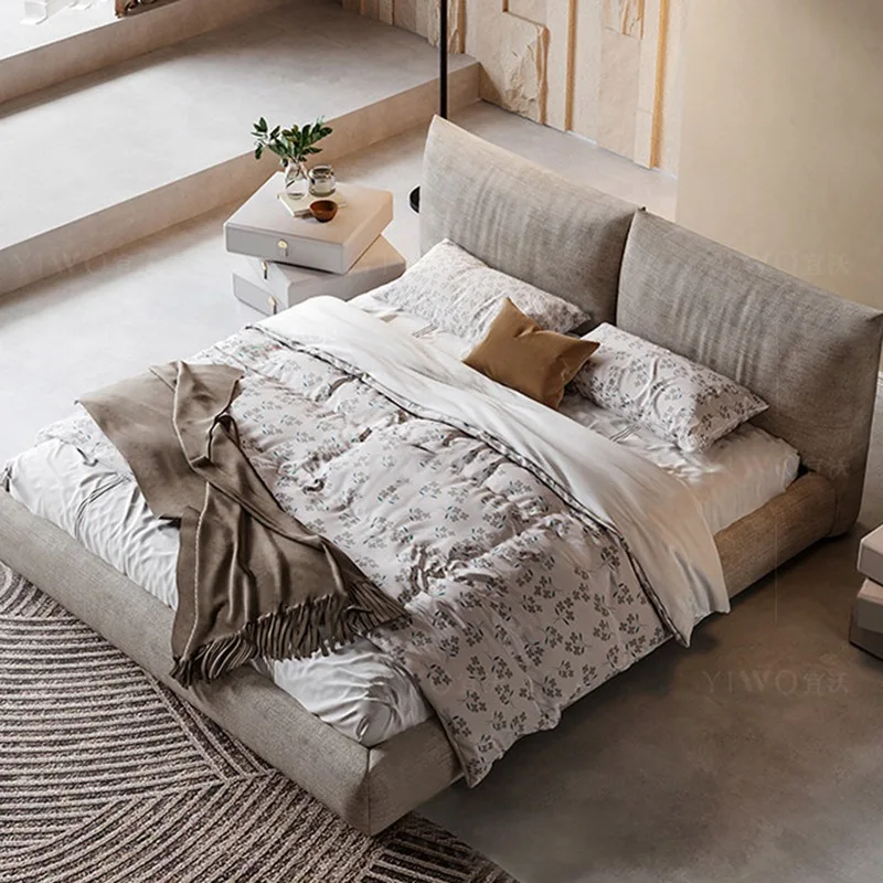 Simple Service Bed Designer Individual Princess Show Minimalist Ergonomic Lazy Creative Bed Universal Muebles Unique Furniture