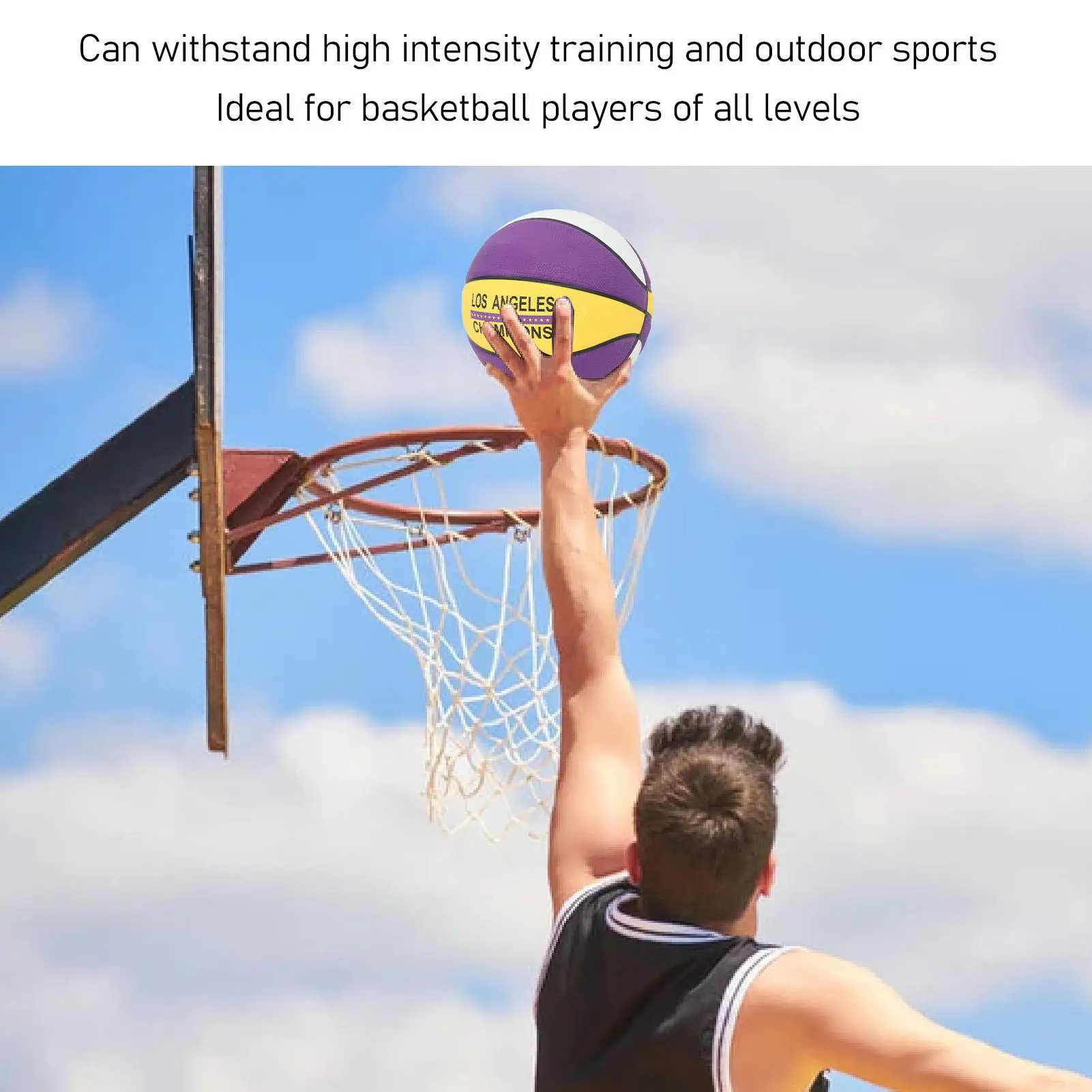 Soft Basketball for Teens - Injury-Resistant, Sweatproof & Durable Rubber for indoor Gym Skills Improvement