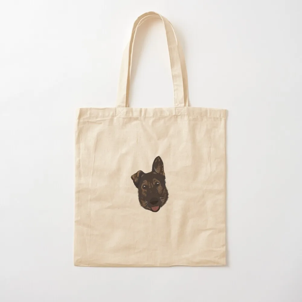 

Roxie - Cute German Shepherd with Floppy Ear Tote Bag bags luxury women Handbags women Canvas Tote Bag