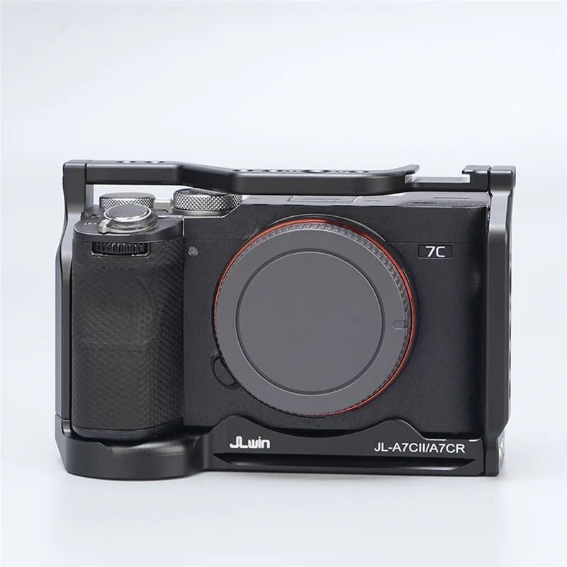 Jlwin กล้องสําหรับ Sony A7CII A7CR A7C2 กล้องขยายกรอบการถ่ายภาพแนวตั้ง SINGLE CAGE-X64A