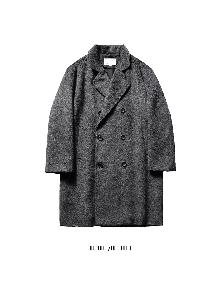 

Свободная однотонная универсальная куртка для пар от бренда Jaet: осенне-зимняя модель с длинными рукавами, молодежный трендовый дизайн с воротником для пар