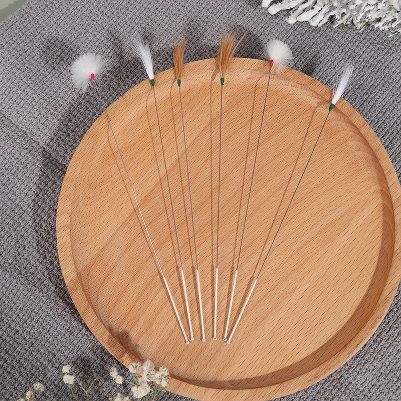 10Pcs Goose Feather Earpick Wax Remover Curette Ear Dig Tool Spoon Cleaner Stick