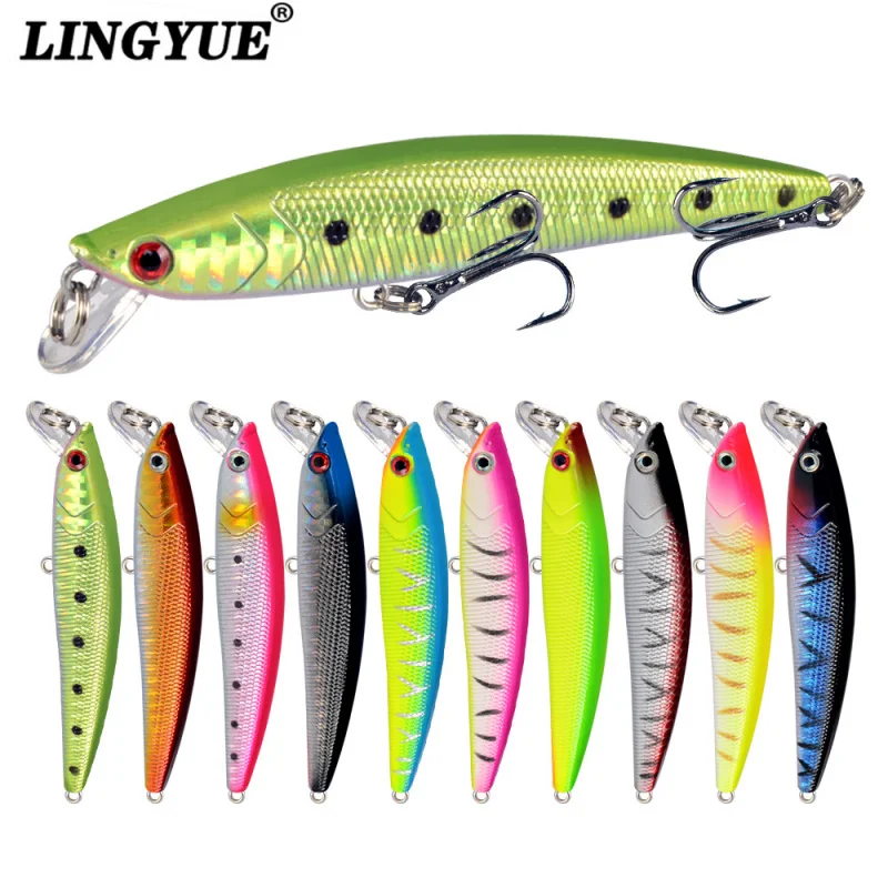 

Новая тонущая приманка-минноу для дайвинга, 9 см/8 г, 10 шт. Приманка для дальнего заброса, рыболовные снасти, приманка-виб, наживка для средних слоев воды.