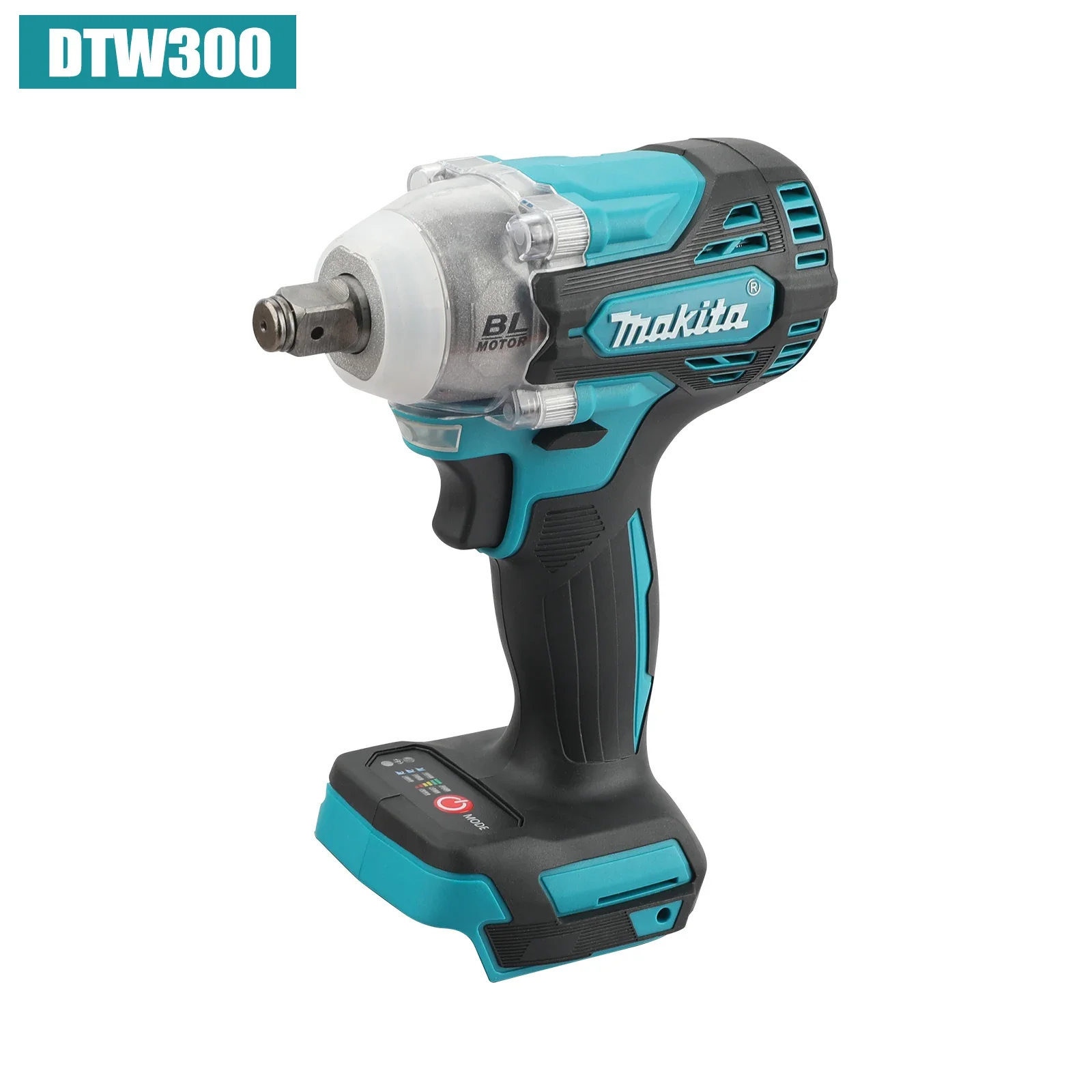 Makita DTW300 + DGA404 combo: 18V, 580Nm slagmoersleutel (3800 RPM), 680 W haakse slijper (125 mm wiel) - multitoolkit voor reparaties