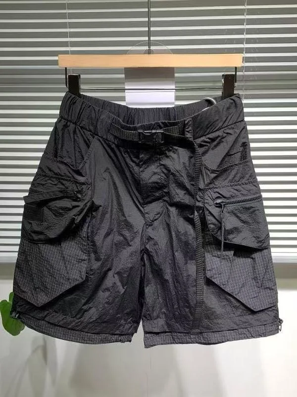 

Recommended Guangzhou High Quali Summer Men's Casual orts Thin Loose Qui Dry Workwear Five-Point Trendy Straight Leg Pants