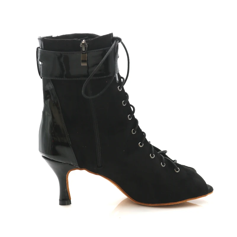 أحذية الرقص اللاتينية النساء السود أحذية عالية الكعب امرأة حذاء الرقص أحذية الرقص للنساء الرقص النعال التلال أحذية الرقص DAN