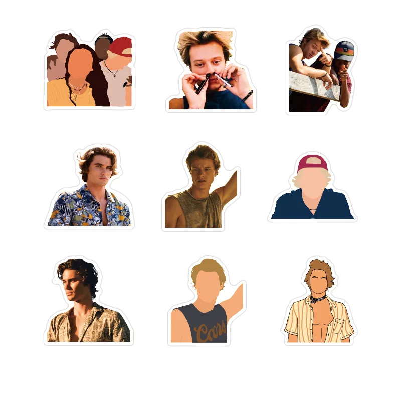 

50/100 шт. внешние банки сюжетный фильм креативные водонепроницаемые наклейки украшения DIY блокнот мобильная гитара чемодан граффити игрушки