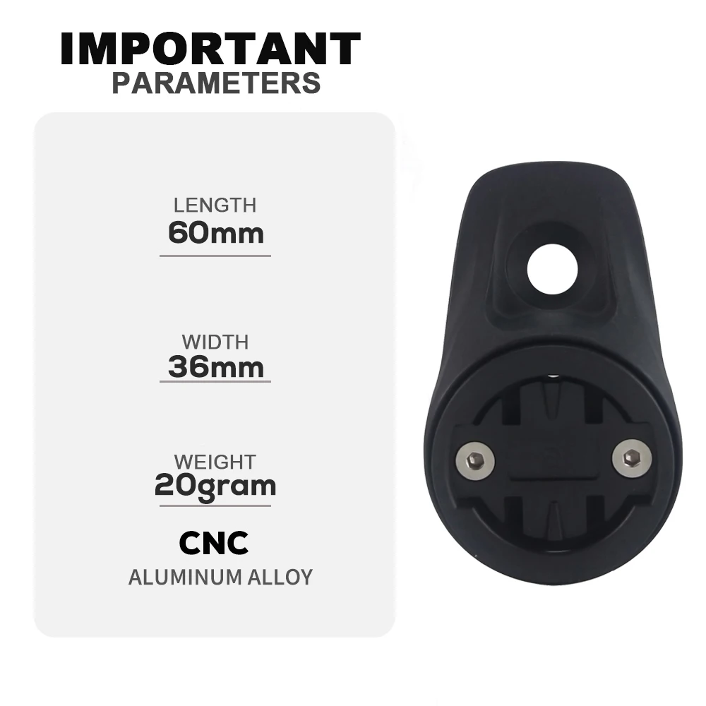 Redshift ShockStop Computer Mount - Support Garmin Compatible Avec Tige De Suspension ShockStop