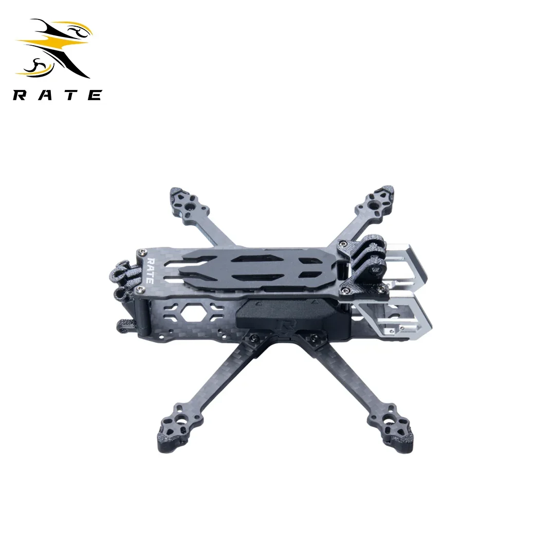 RateFPV S30 Pro 3inch FPV Freestyle Frame Kit Wide X Layout Sub-250g Compliant Durable Carbon Fiber Compatible O3/Vista/O4 Pro