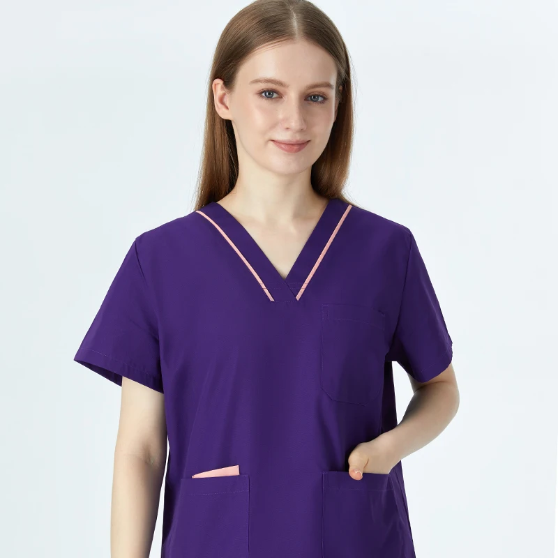 Ropa médica exclusiva para mujer, uniforme médico transpirable, odontología, pediátrico, cirujano sanitario, 201