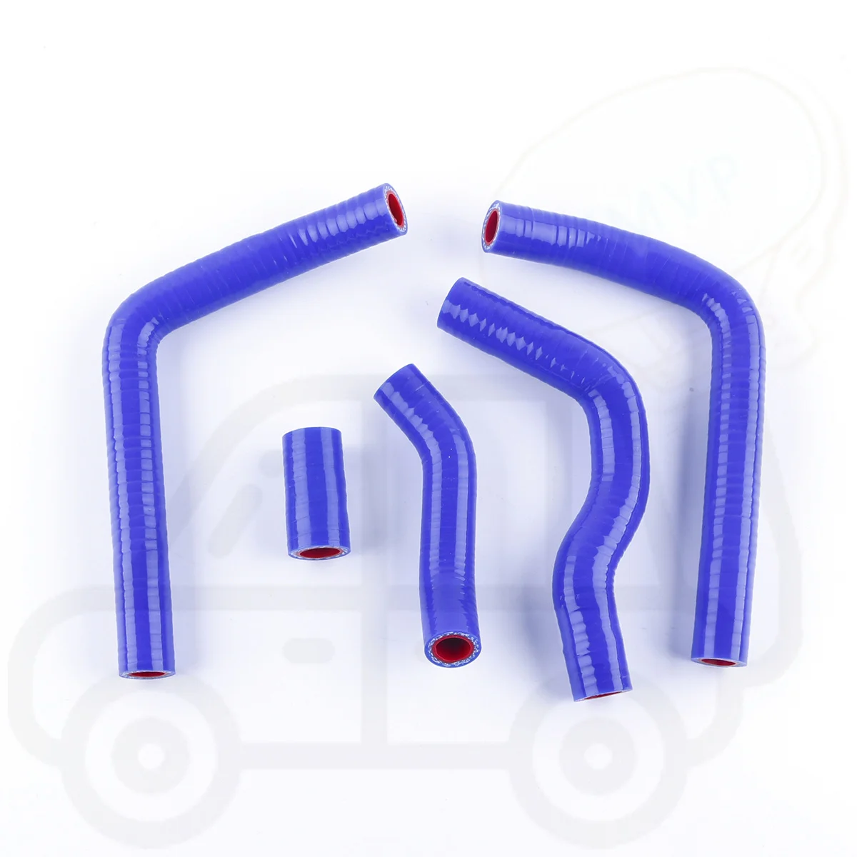 5PCS 3PLY For 2005-2007 Honda CR125R CR 125 R Motorcycle 2006 Silicone Radiator Coolant Tube Pipe Hose Kit Upper and Lower