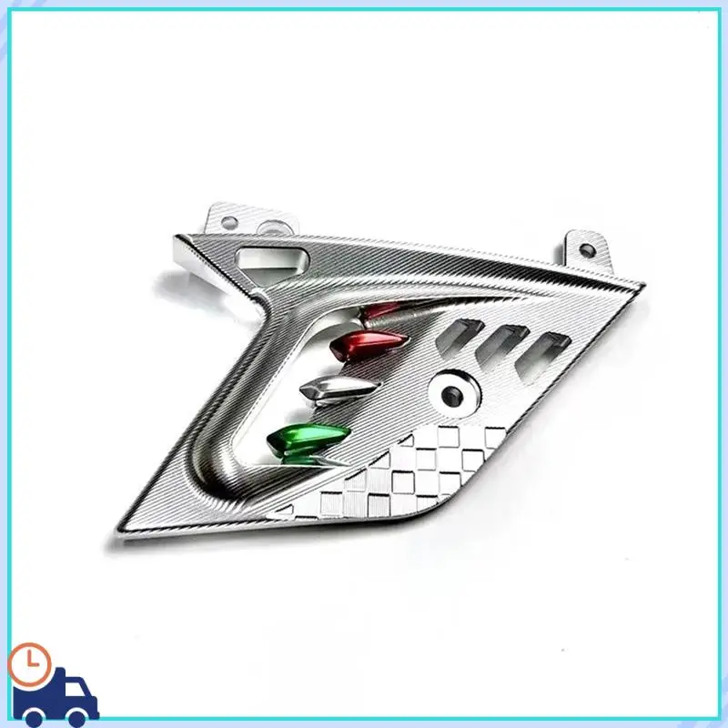 

For Vespa GTS300 Motorcycle Wheel Rocker Protector Shock Absorber Side Cover For GTS300 Motorcycle Accessories Silver