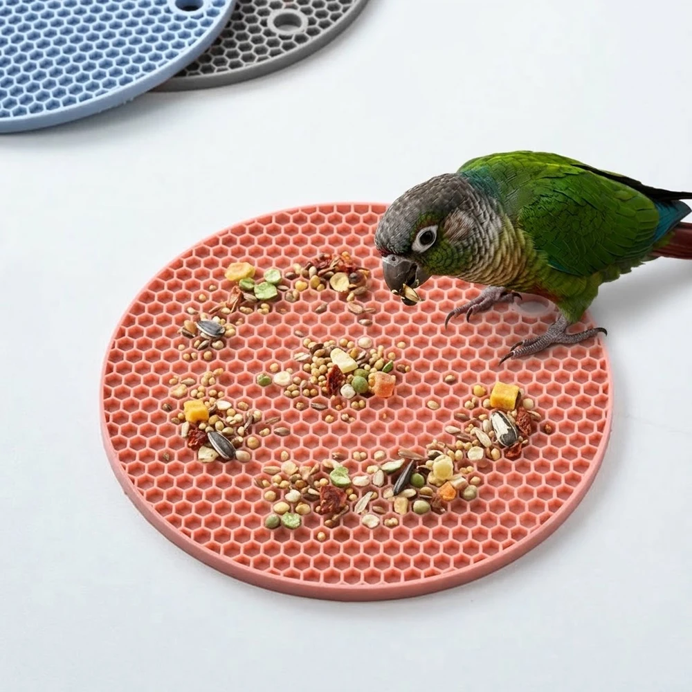 Tapete silicona enriquecimiento para cacatúas, periquitos y conuros - imagen 4