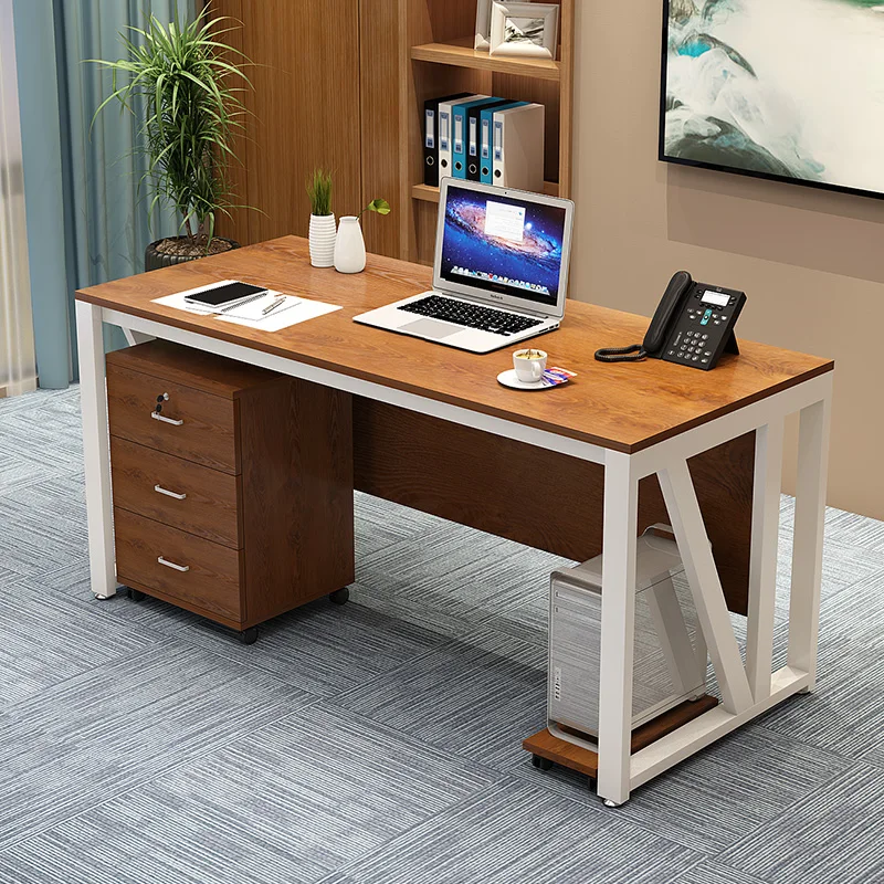 Aesthetic Storage Office Desk Unique Women Corner Gaming Office Desk Wooden Standing Scrivania Da Ufficio Home Furniture