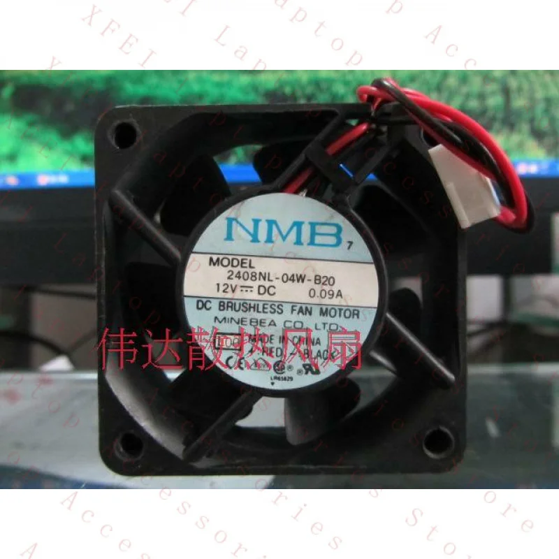 

D 1PC 2408NL-04W-B20 FOR NMB Cooling Fan 12V 0.09A Silent New