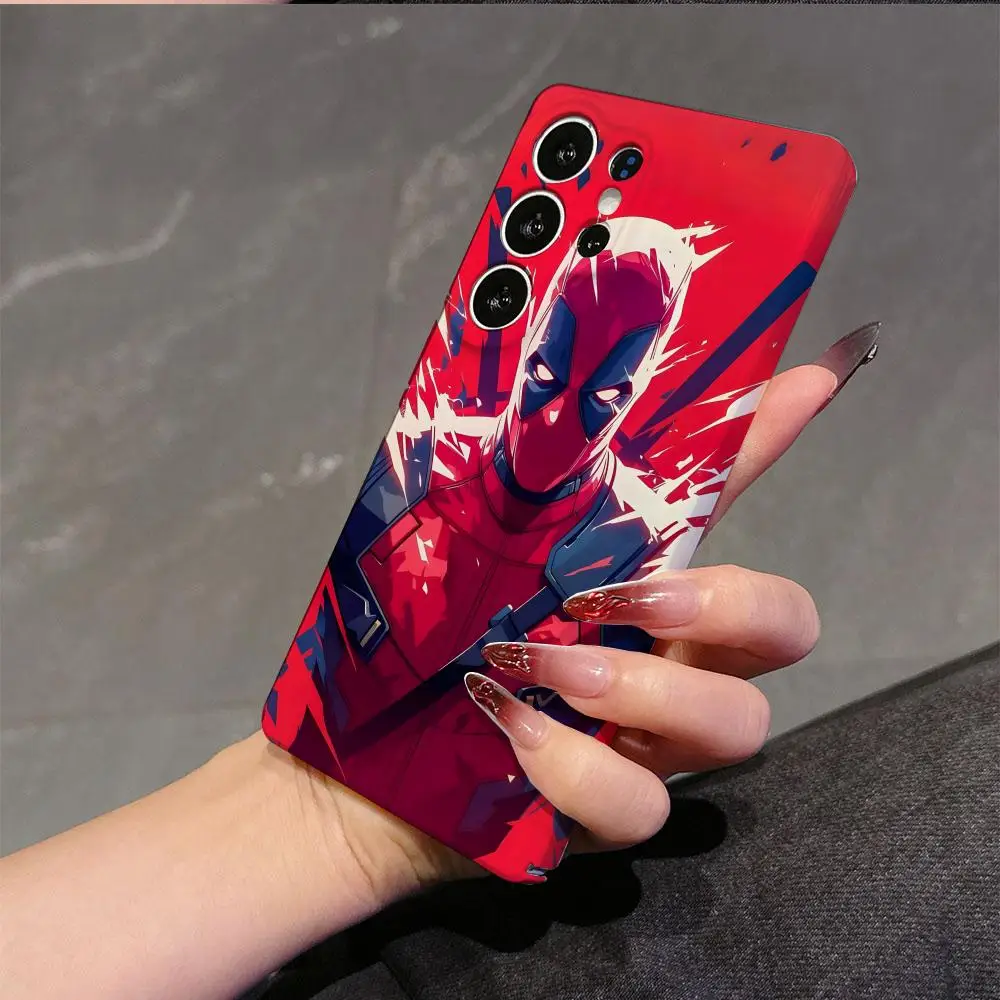 Чехол для телефона Deadpool для Samsung Galaxy S25 S24 S23 S22 S21 S30 FE PLUS ULTRA A05S A25 A06 5G Cover Чехол для телефона Deadpool для Samsung Galaxy S25 S24 S23 S22 S21 S30 FE PLUS ULTRA A05S A25 A06 5G Cover