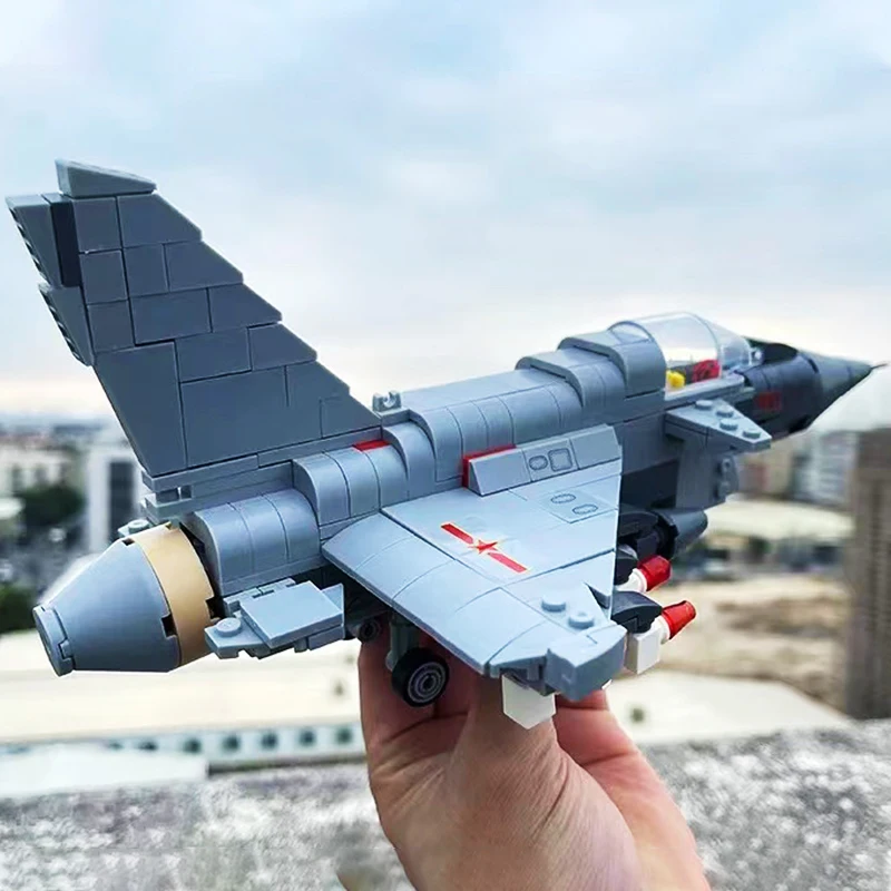 Military War A10 Attack Fighter Building Block City H-20 Bomber Air Force Plane Model Bricks Set WW2 Soldier Weapon Toys For Kid