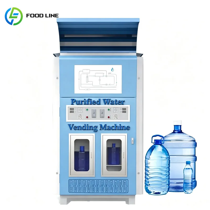 Commercial Water Vending Machine Pure Water Refill Station Automatic System Customized