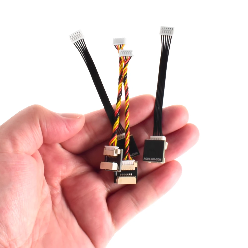 RadioMaster AG01 AG02 Hall Gimbal Cross-Generation Adapter Cable JST-GH to JST-SH 70mm For TX16S MK3 TX15 Boxer TX16S MKII view 6