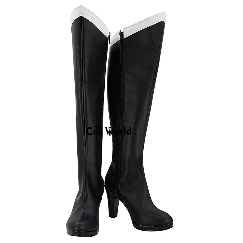 

Sailor Pluto Meiou Setsuna Trista Meioh Anime Customize Cosplay High Heels Shoes Boots