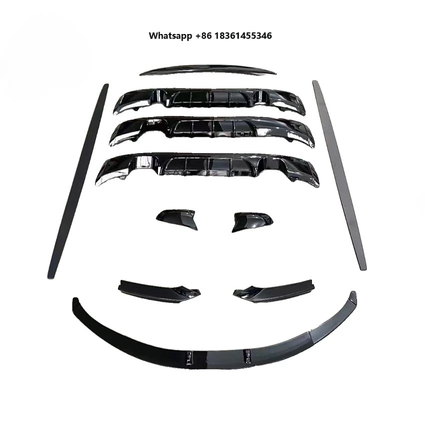 

CZJF Body Kit for F22 Rear Carbon Fiber Bumper Diffuser in ABS Material