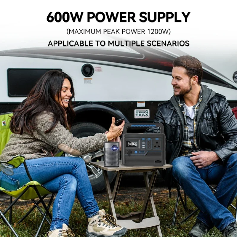 Hot Wholesale Competitive Price High Capacity Output 1000W lfp Portable Power Station Solar Generator with Solar Panels