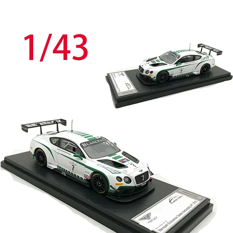 

Almost Real Diecast 1/43 Scale Bentley Alloy Car Model Bentley GT3 R Play Vehicles Toys for Boys Original Box Collection