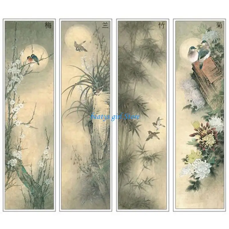 

C7AB 12/18/24/36 Colors 5/12ml Chinese Painting Pigment Watercolor Paint Drawing Tools for Artist Students