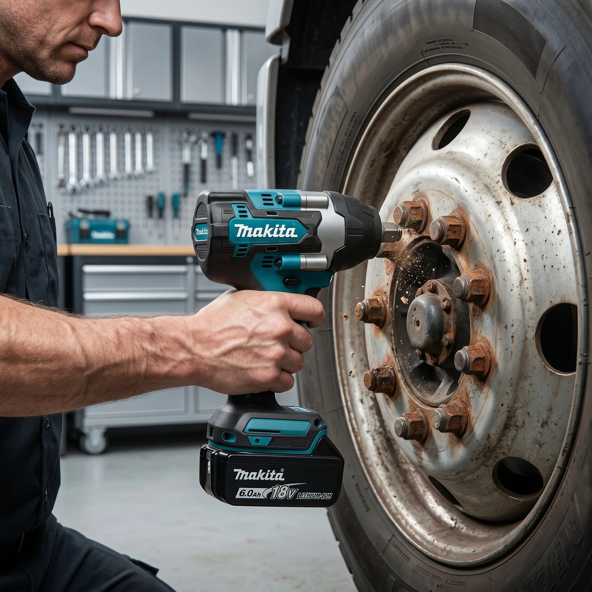 Makita DTW700 18V Brushless Impact Wrench Cordless 1/2 Inch Drive 700N·m Fastening 1000N·m Nut Busting Auto Stop 4 Speed
