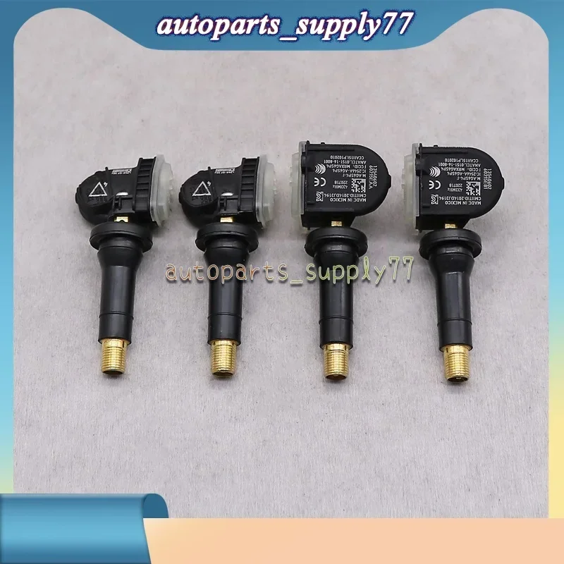 4X For Opel Ampera-E Antara (L-A) Karl Mokka (J-A) Vauxhall Viva Cadillac CT6 TPMS Sensor 433Mhz 13522629 13540602 13544442