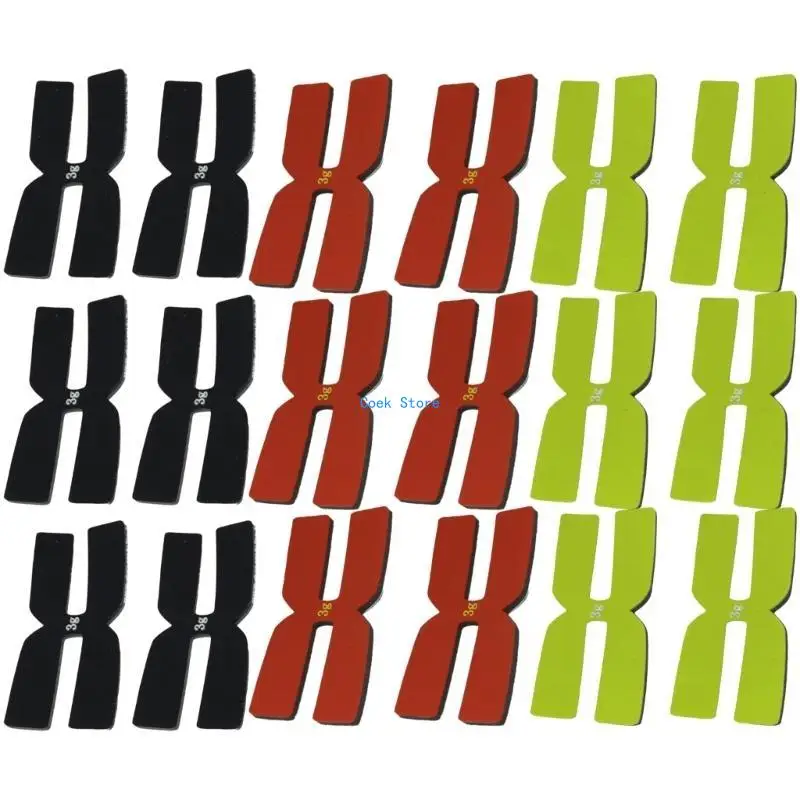 

11UE Tennis Racket Weights, 6Pcs Weighted Pad for Tennis Racket, Racket Silicone Pad