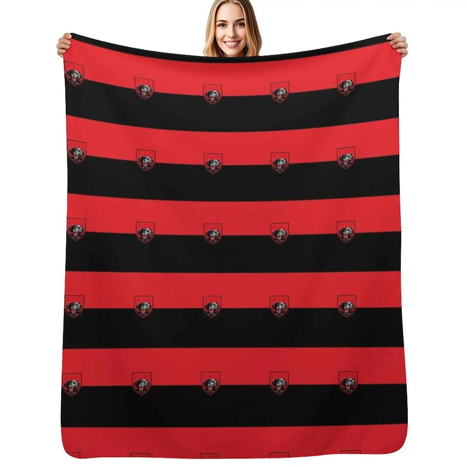 

North Sydney bears. Throw Blanket Tourist Warm Hairys Bed covers Blankets