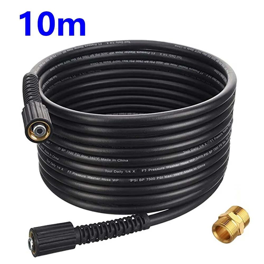 

10 м сменный шланг для мойки высокого давления M22 разъем 14 мм труба для очистки воды