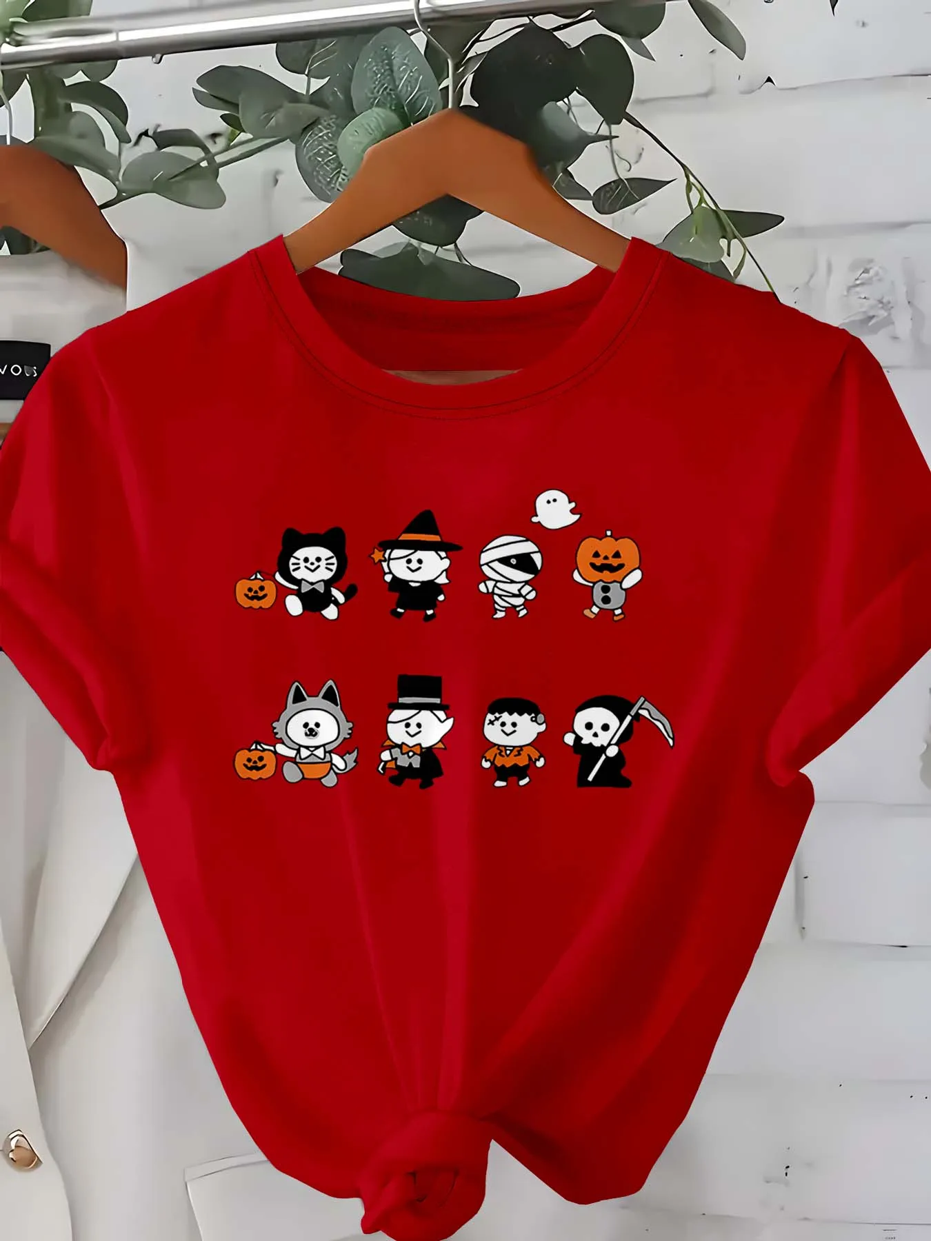 

Шикарная сезонная одежда в стиле игривых персонажей на Хэллоуин больших размеров