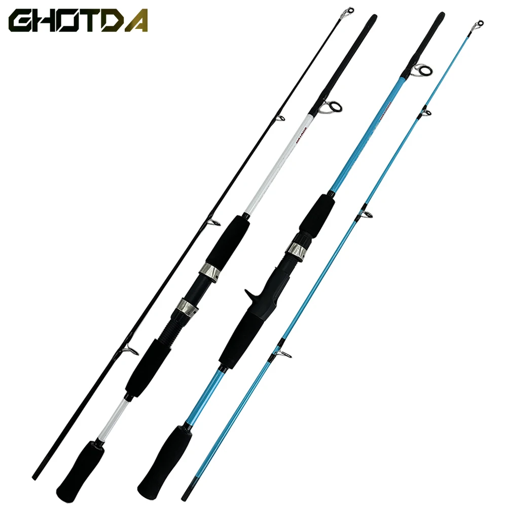 GHOTDA Baitcasting Rod 1.5M 1.8M M Power Lure Rod Casting Spinning Wt 3g-21g Ultra Light Boat Lure Fishing Rod