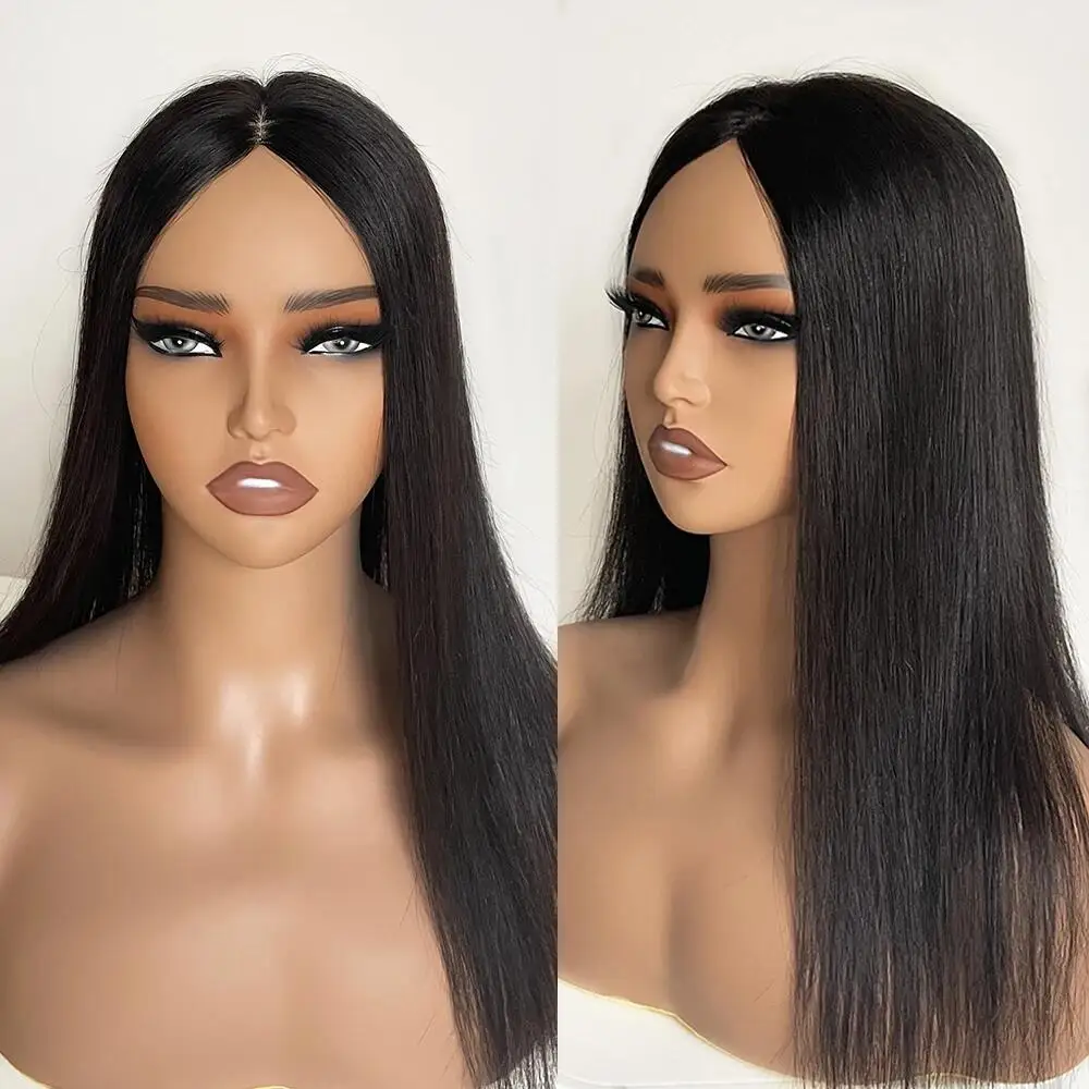 

Topper Clip In Hair Toupee Silk Base Women For Women Real Virgin Human Hair Piece Customed Toupee Wiglet Top Thin Loss Hair